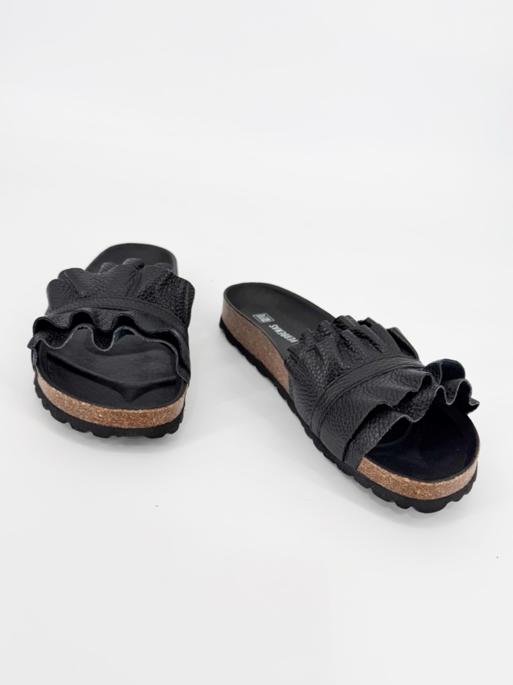 Verbenas Womens Sandals Rocio Size 40 Black NWOB